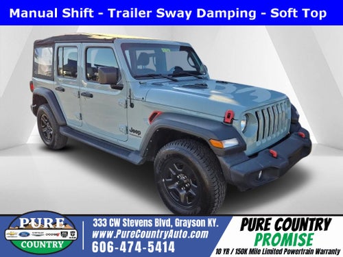 2023 Jeep Wrangler 4-Door Sport 4x4