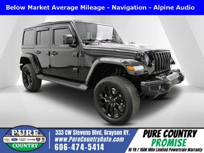 2021 Jeep Wrangler Unlimited High Altitude 4x4