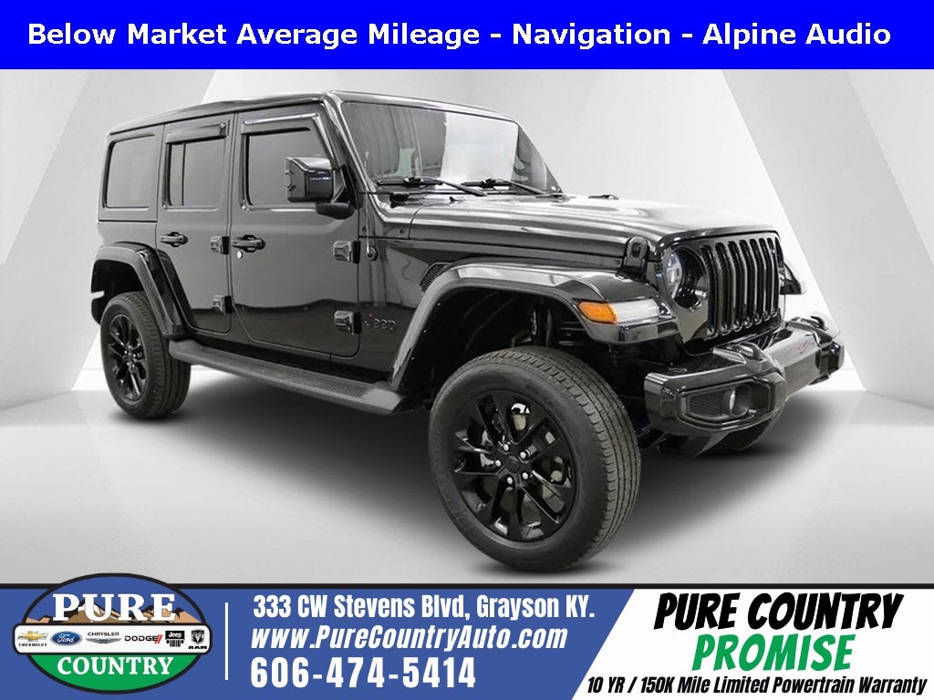 2021 Jeep Wrangler Unlimited High Altitude 4x4