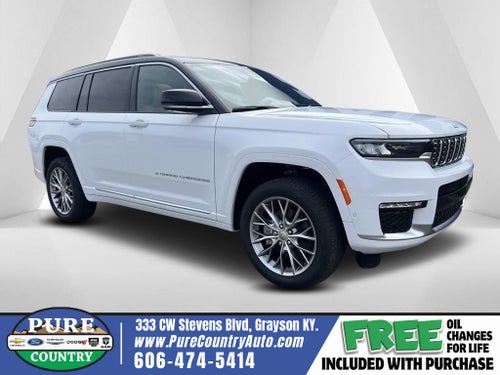 2025 Jeep Grand Cherokee GRAND CHEROKEE L SUMMIT 4X4