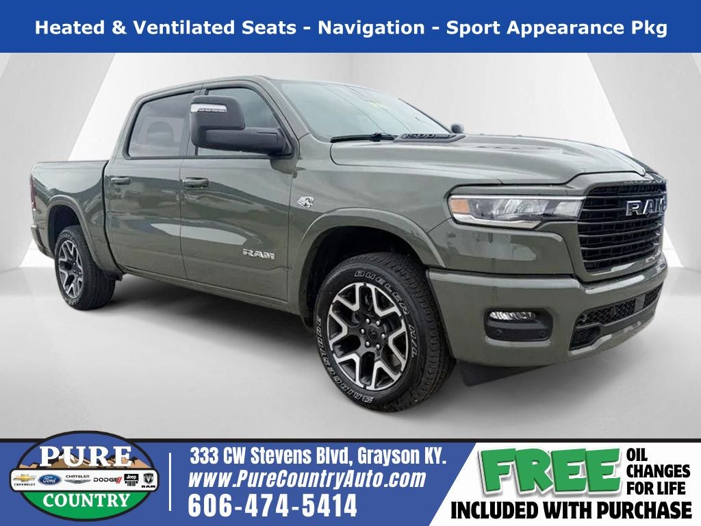 2026 RAM Ram 1500 RAM 1500 LARAMIE CREW CAB 4X4 5'7' BOX