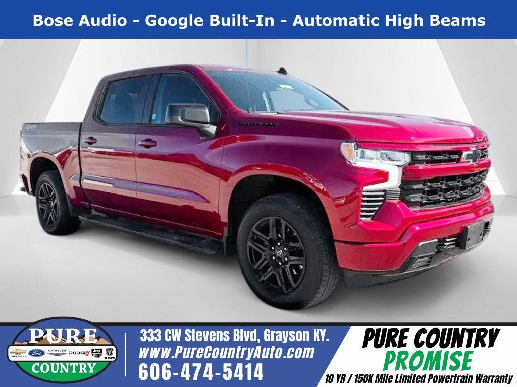 2024 Chevrolet Silverado 1500 4WD Crew Cab Short Bed RST