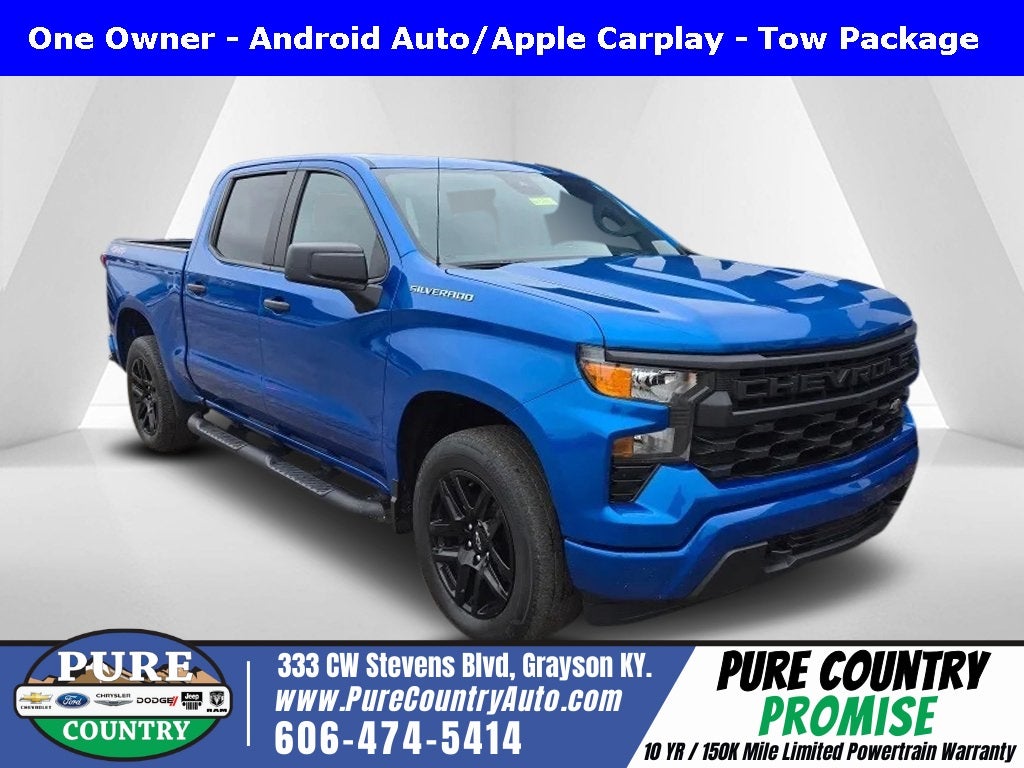 2023 Chevrolet Silverado 1500 4WD Crew Cab Short Bed Custom