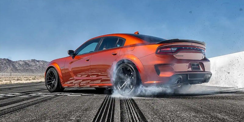 dodge charger orange