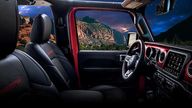 jeep grand wrangler interior
